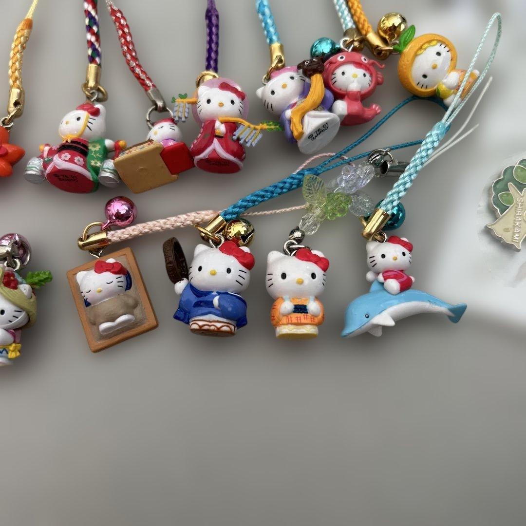 ハローキティ ご当地限定ストラップセット 19個セット！レア！