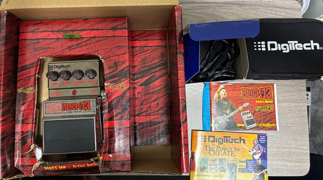 【希少品】Digitech Black-13 Anthrax Scott Ian
