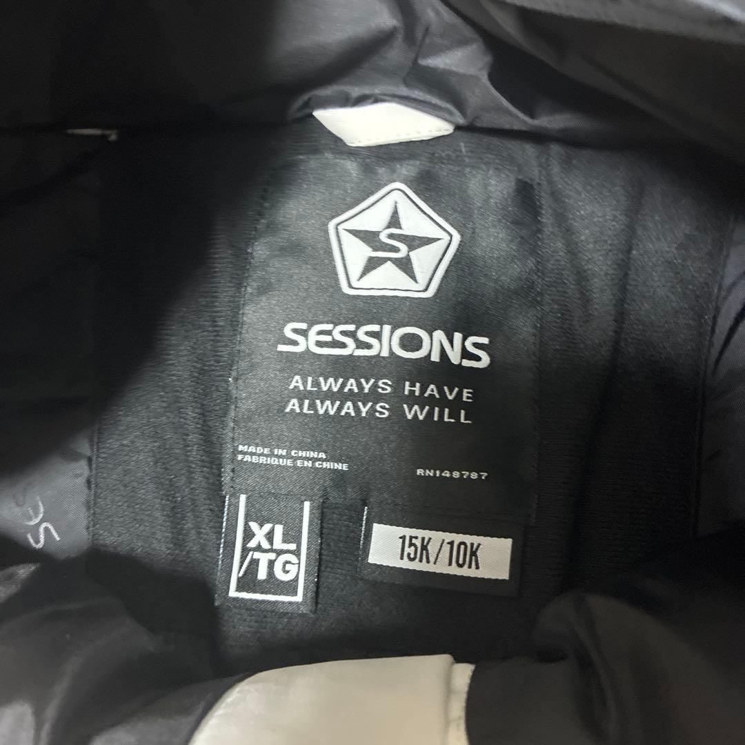 定価3.7万未使用 セッションズ MAJOR CARGO スノボパンツ XL 白