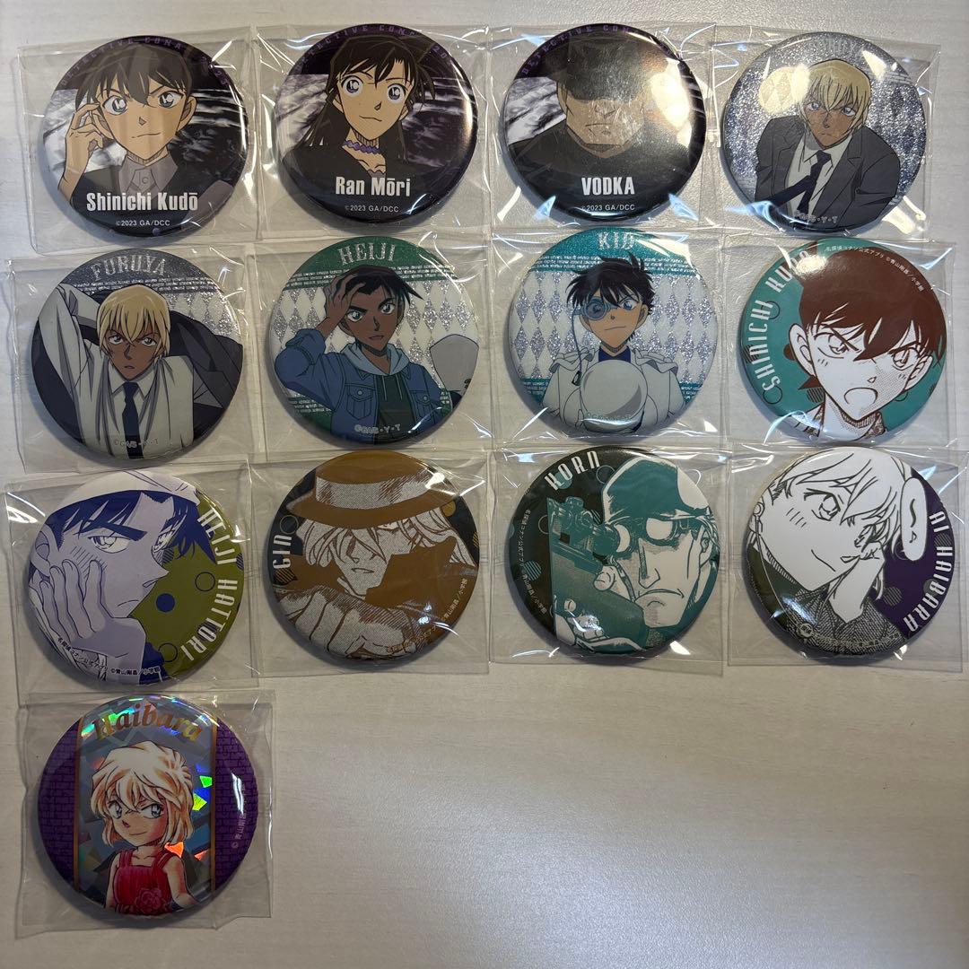 名探偵コナン 缶バッジ まとめ売り