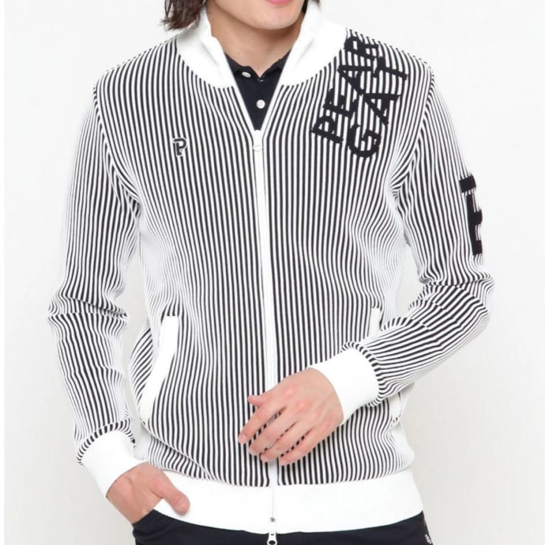 【新品】パーリーゲイツ　フルジップアップニットジャケット　トップス　カーディガン