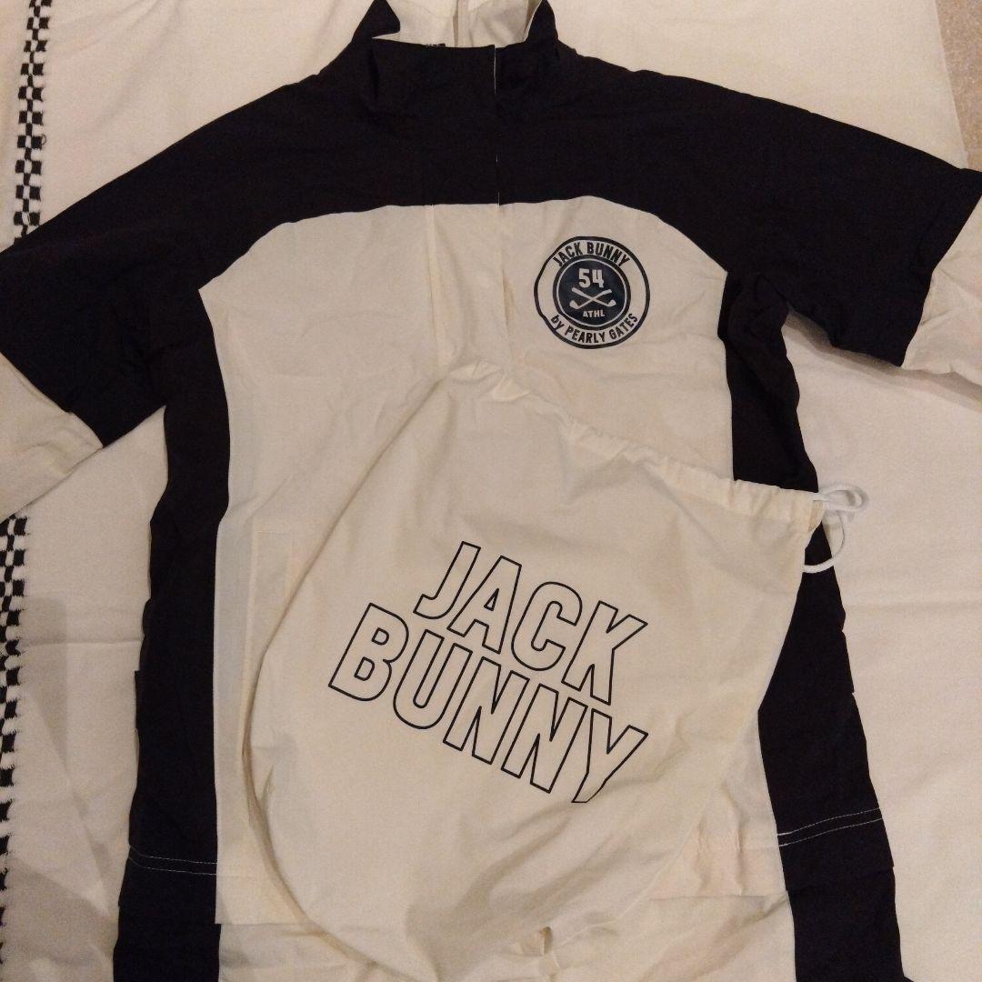 JACK BUNNY レインウェア レディース ホワイト/ネイビー　サイズ0