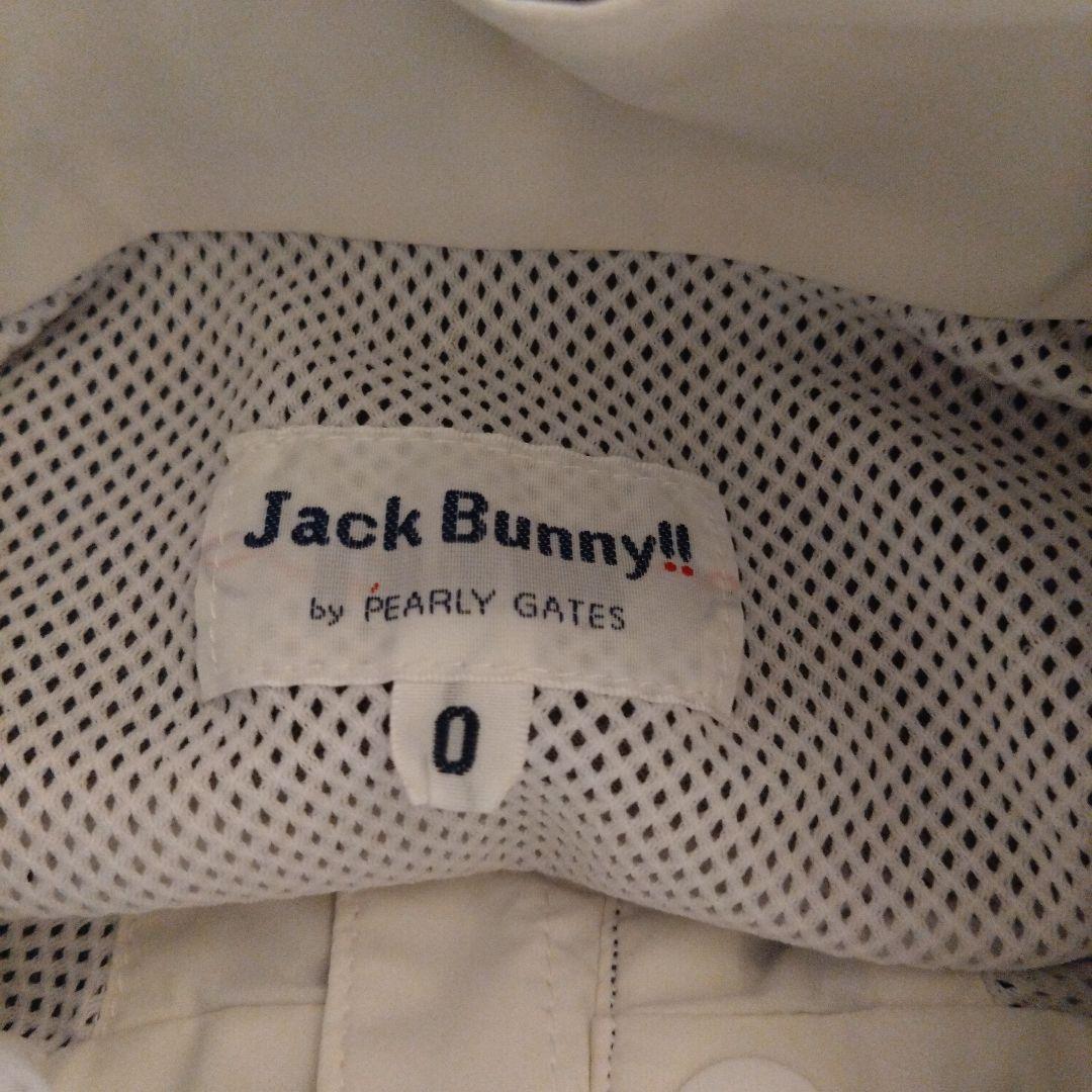 JACK BUNNY レインウェア レディース ホワイト/ネイビー　サイズ0