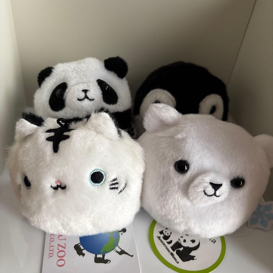 アドベンチャーワールド　東武動物公園　ぬいぐるみ　合計4点