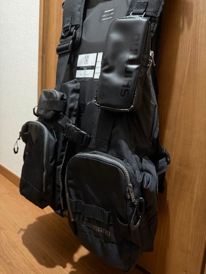 カ*ゴ様 シマノ SHIMANO ゲームベストVF-024U ブラック