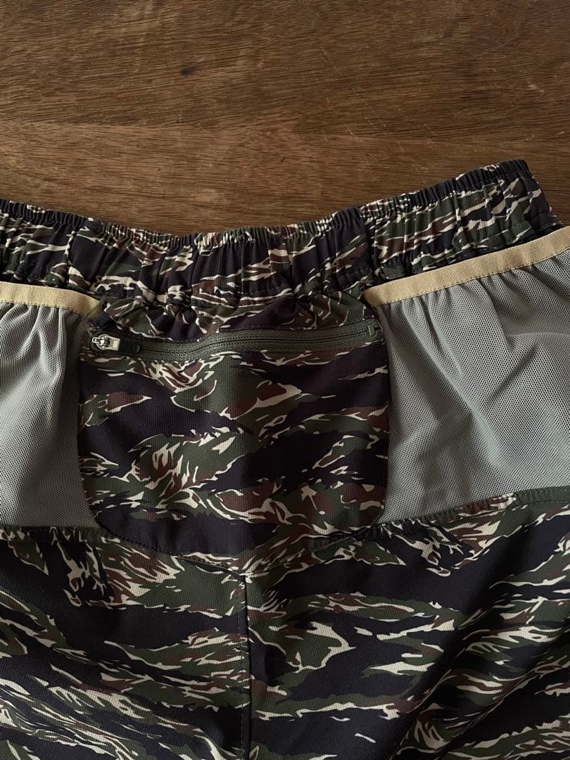 MMA マウンテンマーシャルアーツ タイガーカモ ランニングパンツ XS