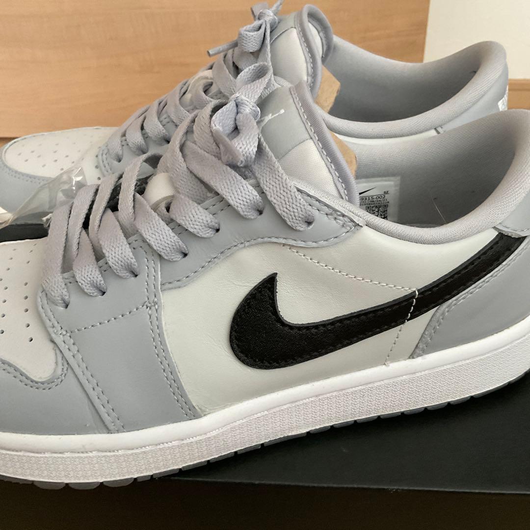 【極美品】ナイキ ジョーダン1 ゴルフ ウルフグレー 27㎝