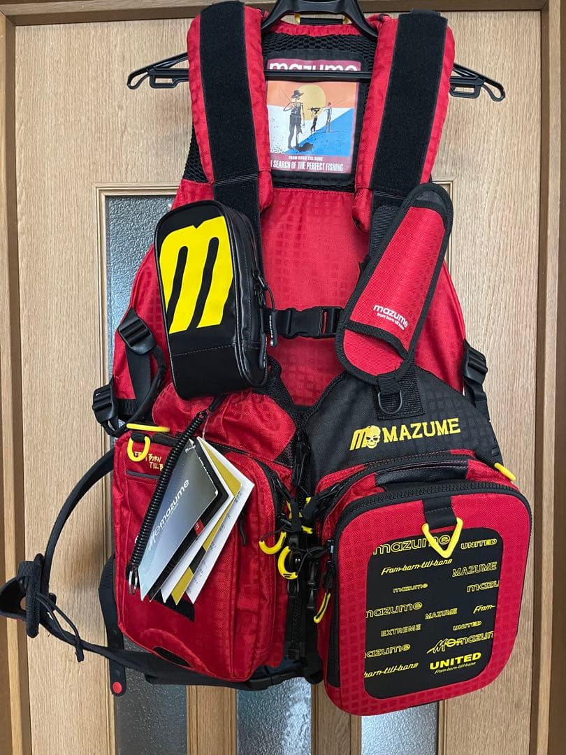 mazume レッドライフジャケット MZLJ-593