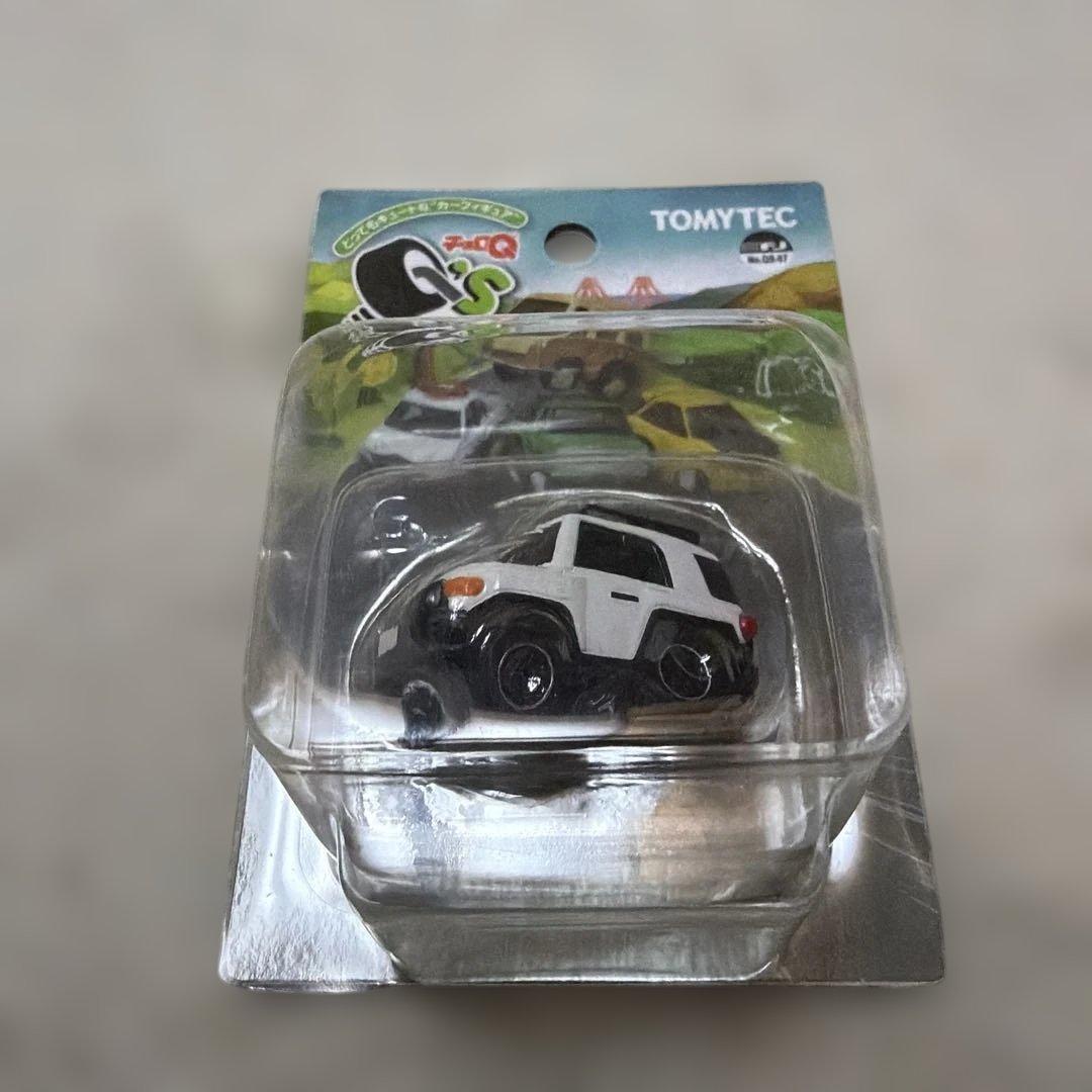 トヨタ　FJクルーザー　白　　チョロQ Q's