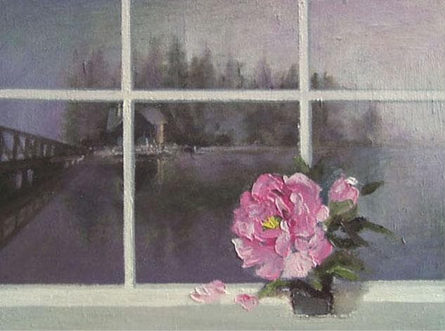 油絵 菅家令子 絵 絵画 インテリア F4-070802 花