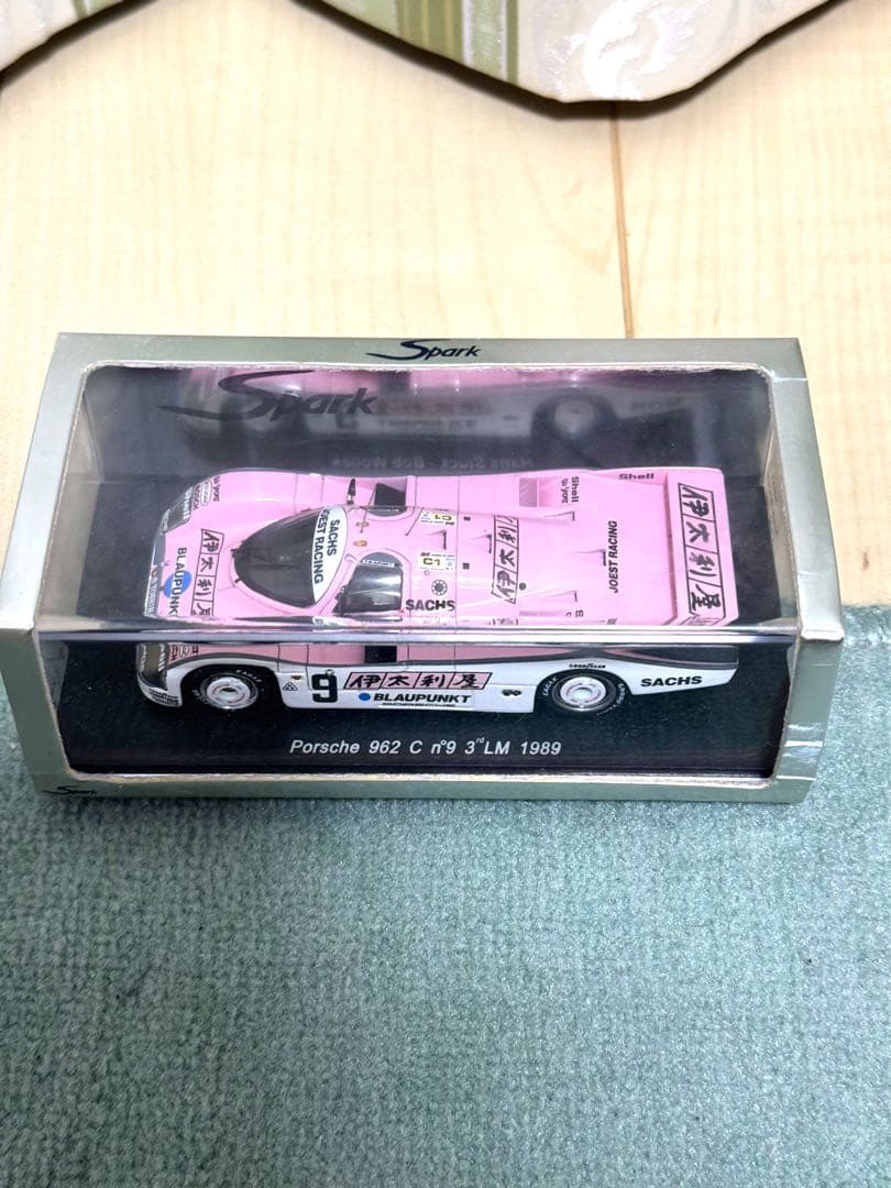 スパーク 1/43 ポルシェ 962C #9 LM 1989 伊太利屋