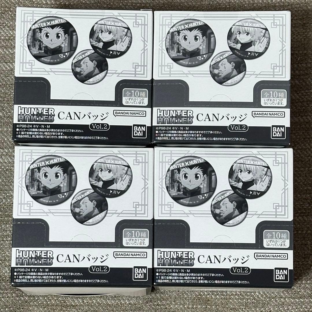 HUNTER×HUNTER canバッジ Vol.2 10個入り4BOX