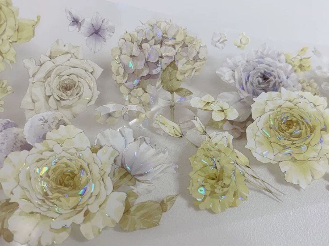 花柒所《予清风》海外マスキングテープ　マステ 【1714】