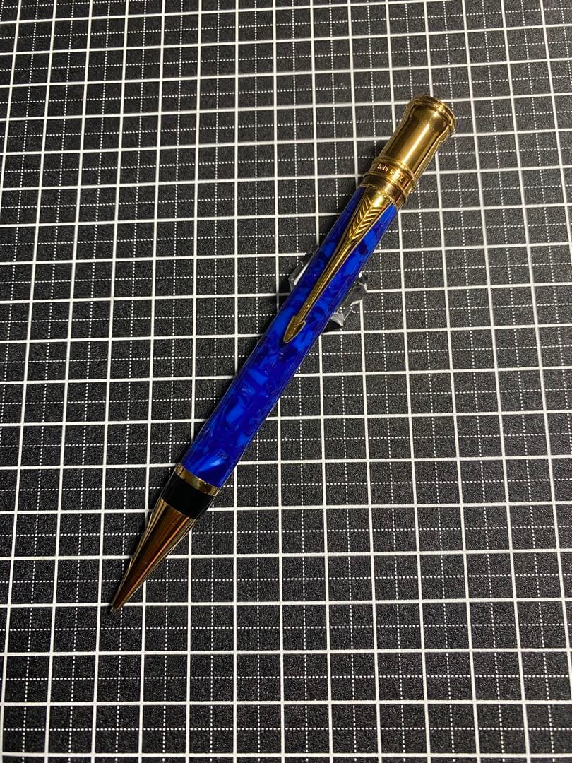 PARKER Duofold Lapis-Blue MP 芯径0.7mm