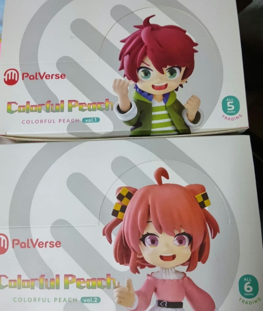 カラフルピーチフィギュアBOX2個セット