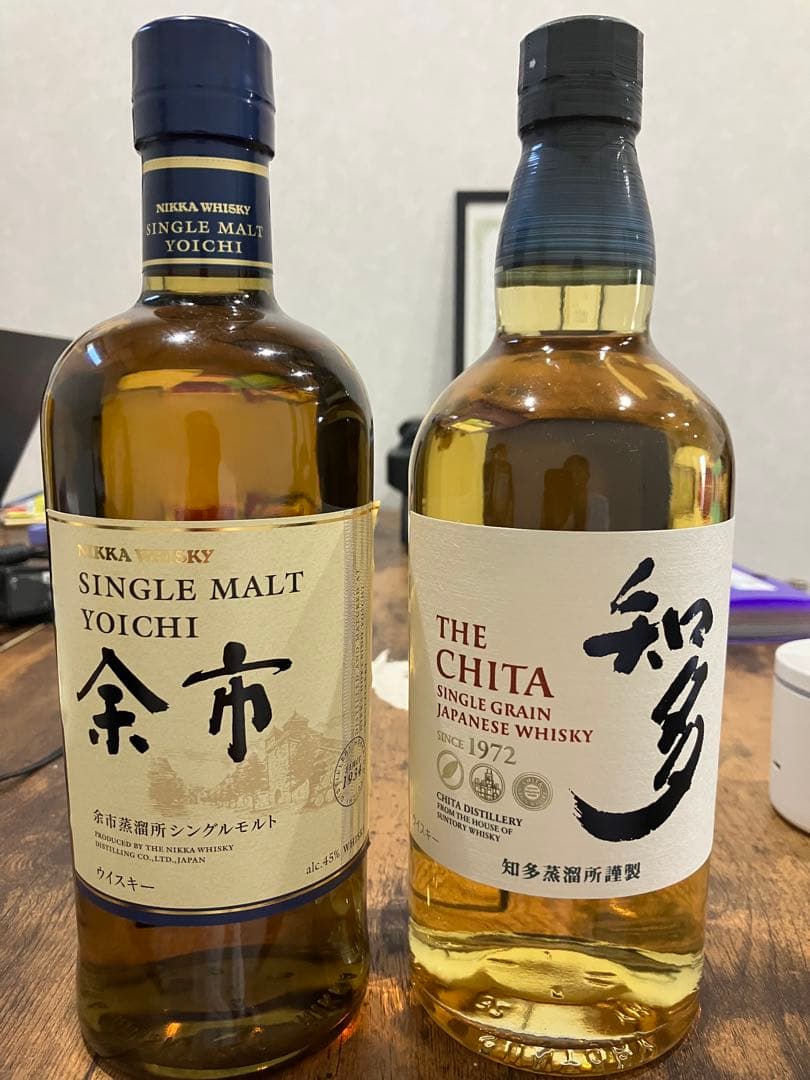 ニッカウイスキー シングルモルト余市 & ザ・チタ 750ml