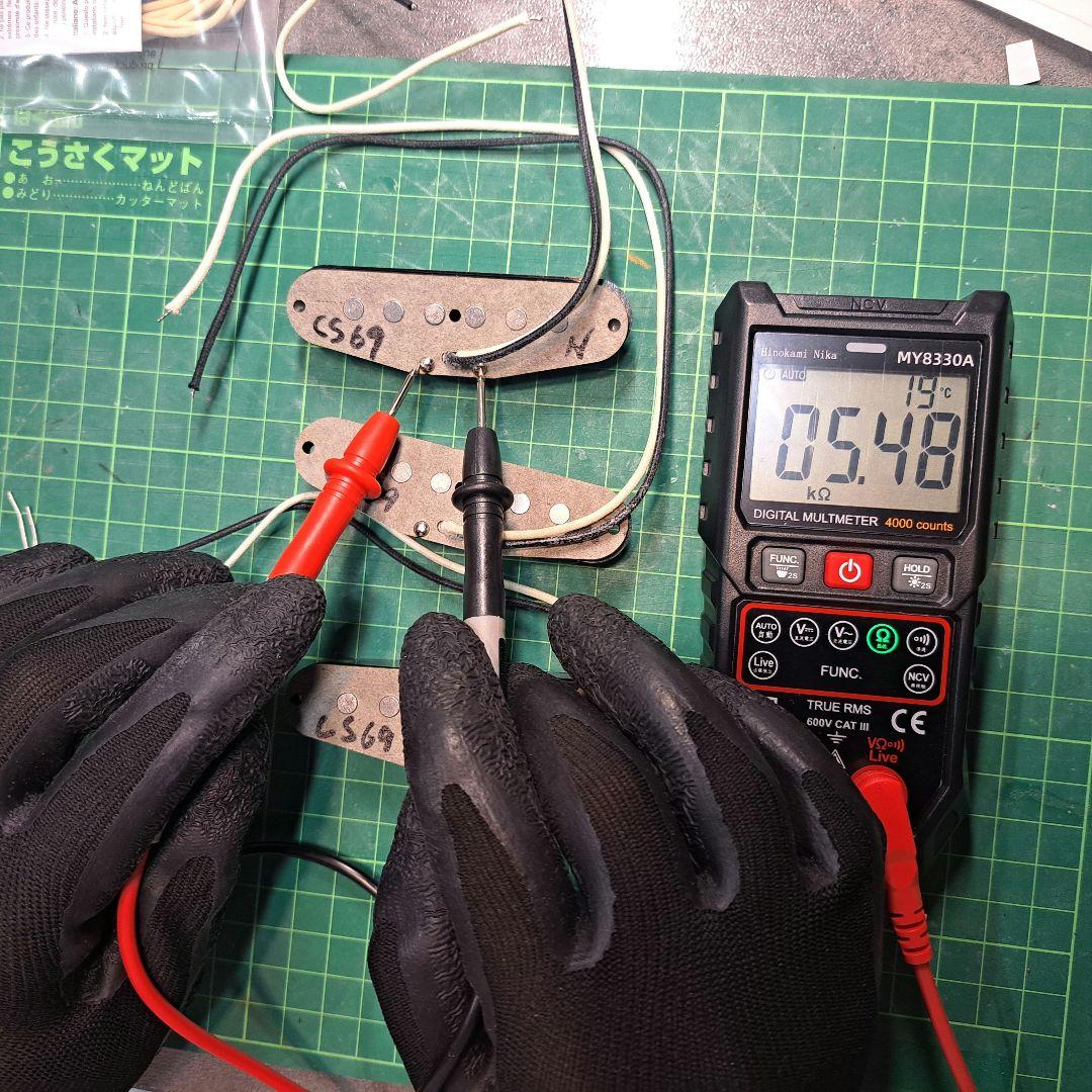 ストラトSSSアセンブリ　CS69復刻　高品質　Profesional