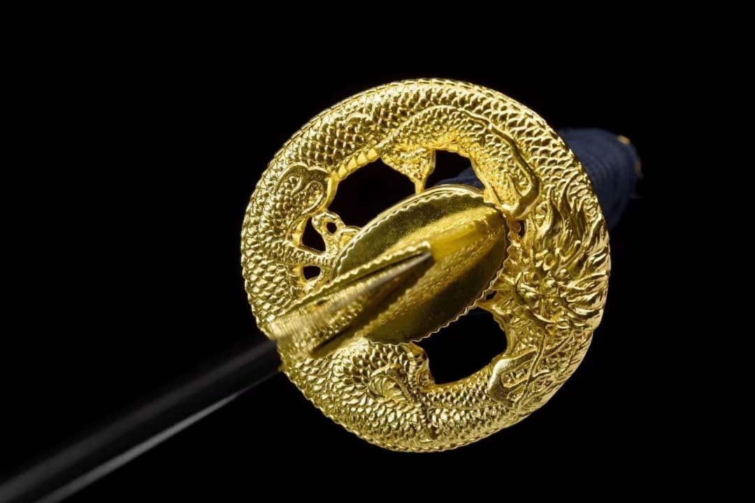 【金龍短刀】武具　刀装具　日本刀　模造刀 居合刀 肋差   短刀