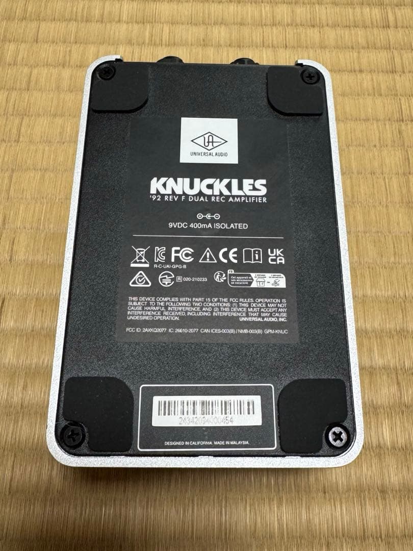 UAFX KNUCKLES レクチ