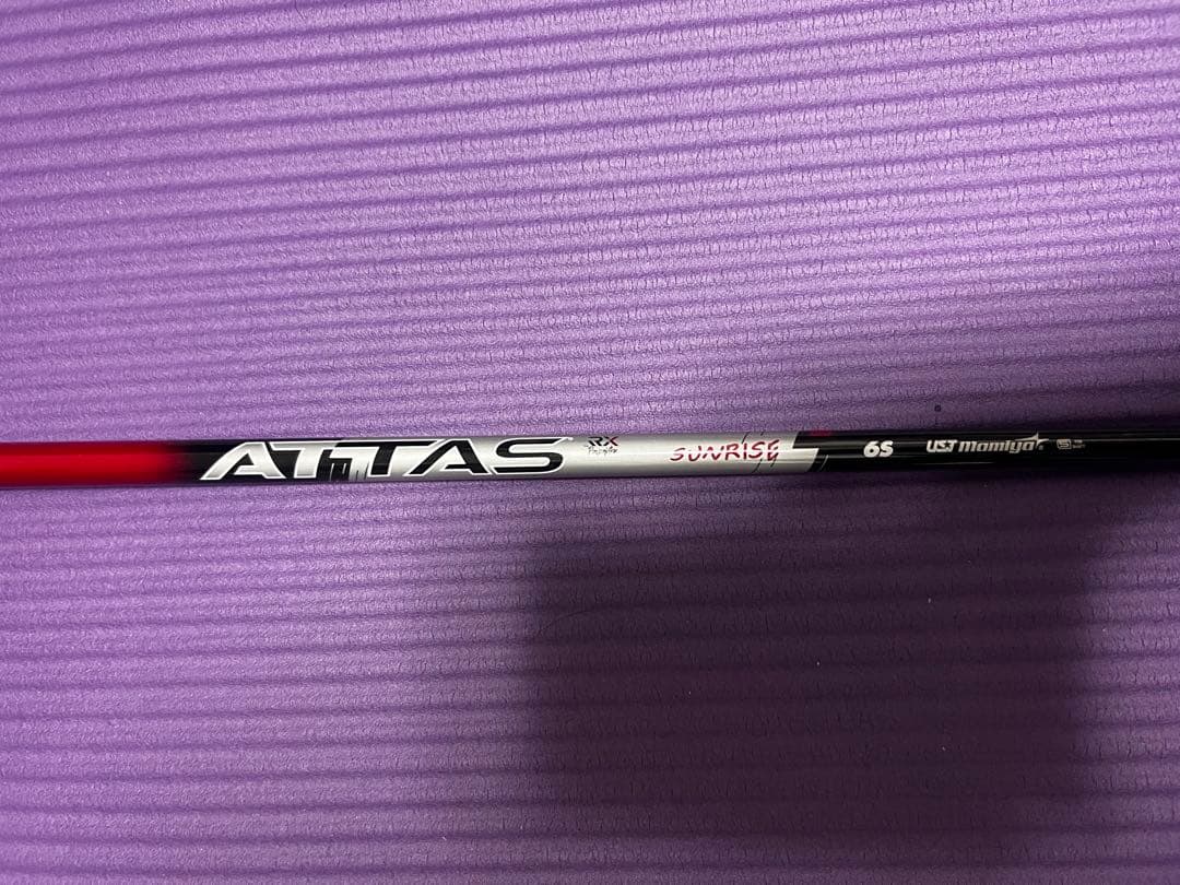 ATTAS RX SUNRISE RED 6S PINGスリーブ　短尺