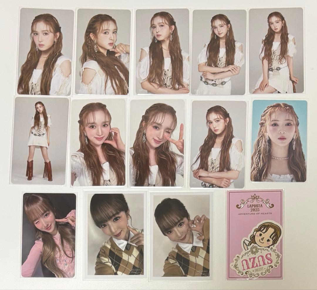 ME:I 山本すず ラポスタ トレカ ラントレ 生写真 ステッカー