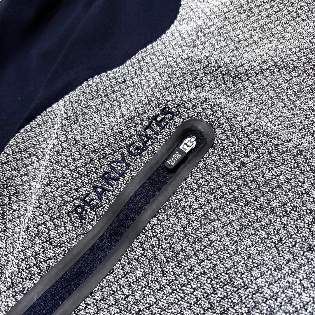 【未使用級】23年モデル　パーリーゲイツ　ダイヤニットジャガードブルゾン　5