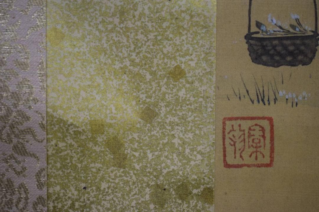 模写/秦翁/美人画/布袋屋掛軸HE-220