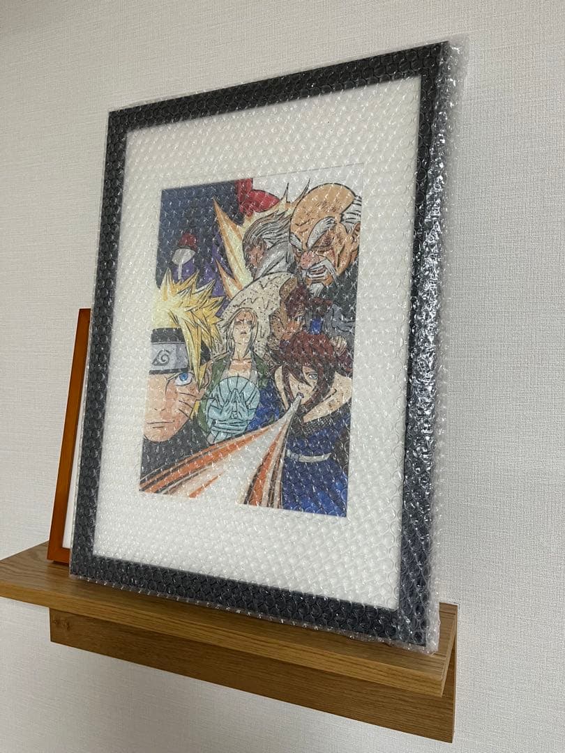 NARUTO 複製原画⑭ A3額縁付　原画のまとめ売りOK