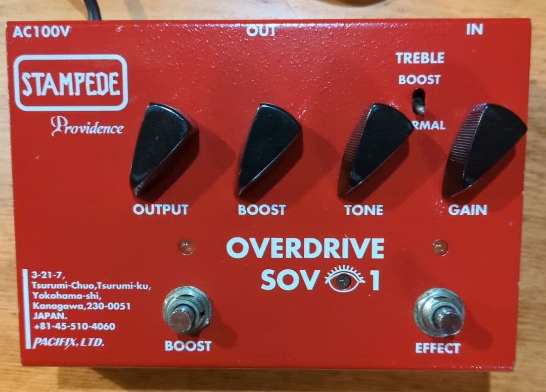 ギター Providence SOV-1 STAMPEDE OVERDRIVE