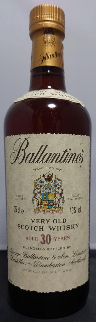ウイスキー Ballantine's 30Years Scotch Whisky 750ml