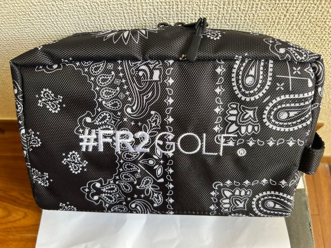 新品レア FR2 GOLF ペイズリー柄　カートバッグ