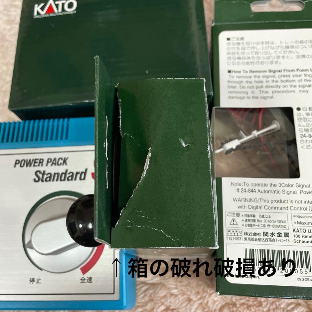 【中古品】KATO 自動信号機 電源セット N-GAUGE Nゲージ