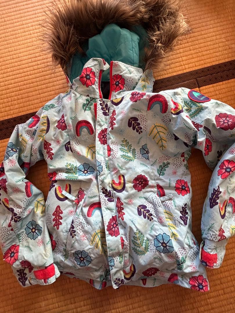 BURTON 子供用スノーボードウェア M 上下セット