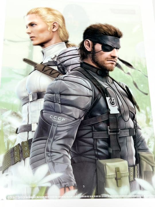 激レア メタルギアソリッド 3d スネークイーター クリアファイル