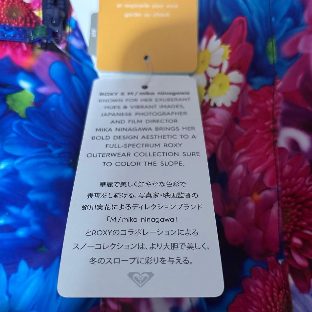 【新品・未使用】ROXY 蜷川実花　コラボ　花柄スキーウェア フード付き