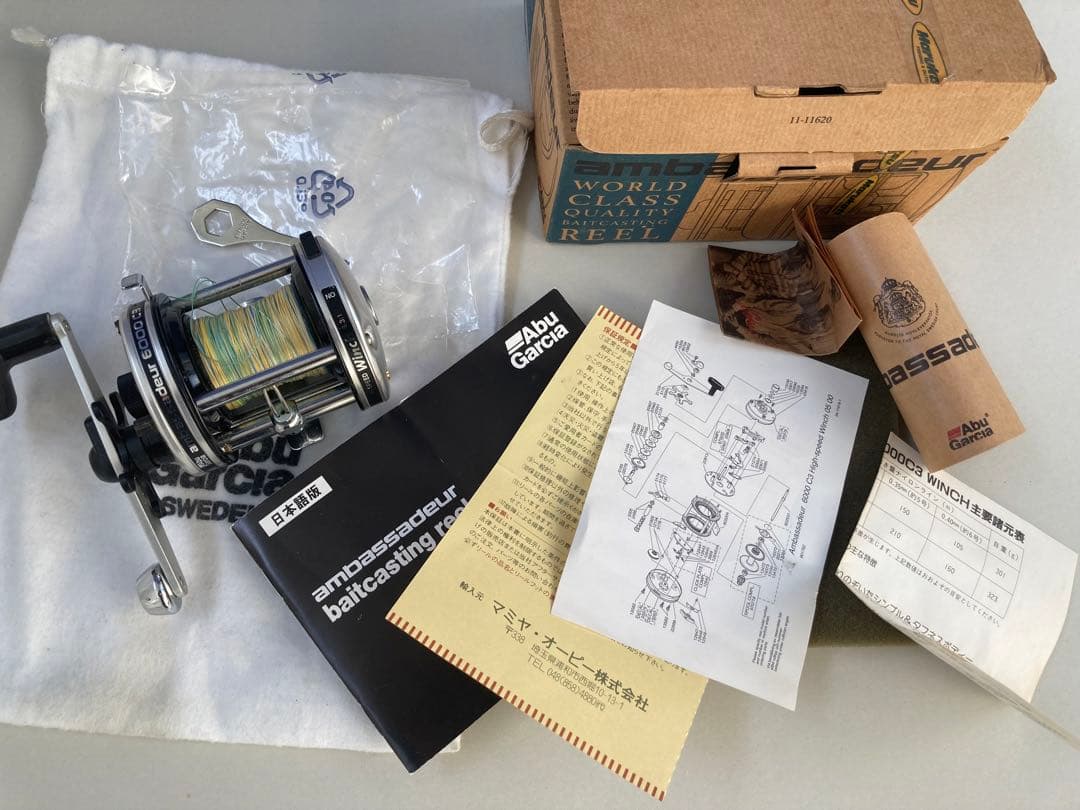 リール Abu Garcia ambassadeur 6000C3