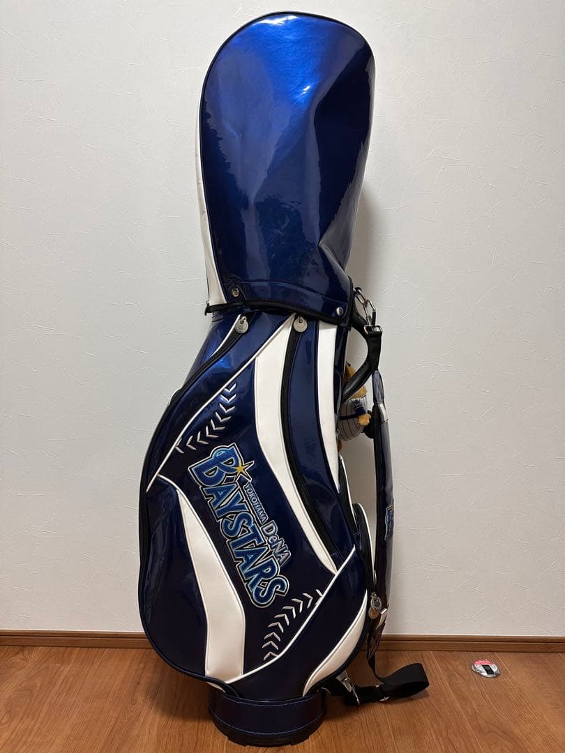 BAYSTARS キャディバッグ ネイビー/ホワイト