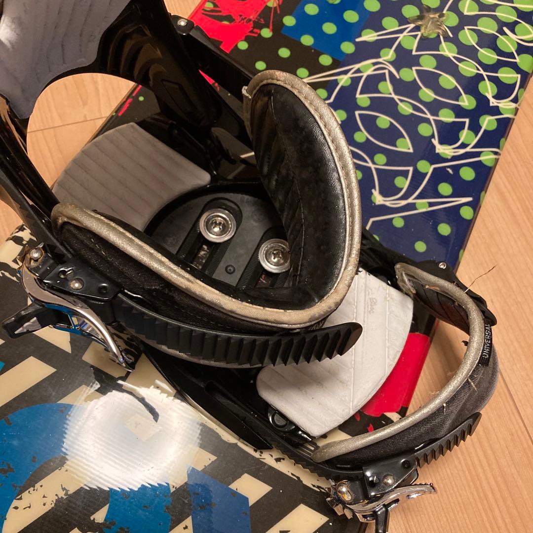 JOYRIDE 140cm K2 S ビンディング スノーボードセット 子供用