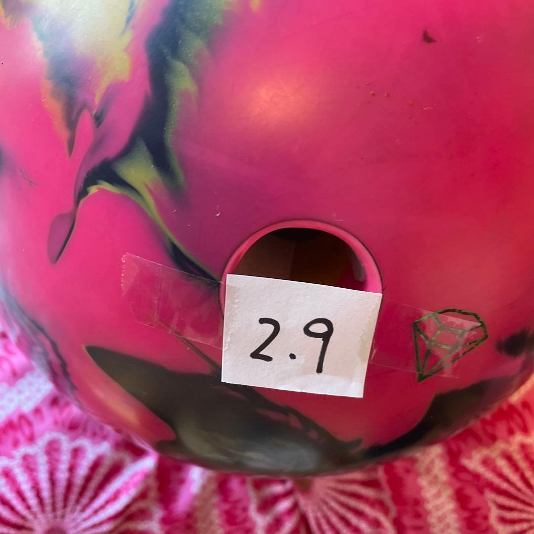 ボウリングボール ロトグリップマジックジェム6.３キロ