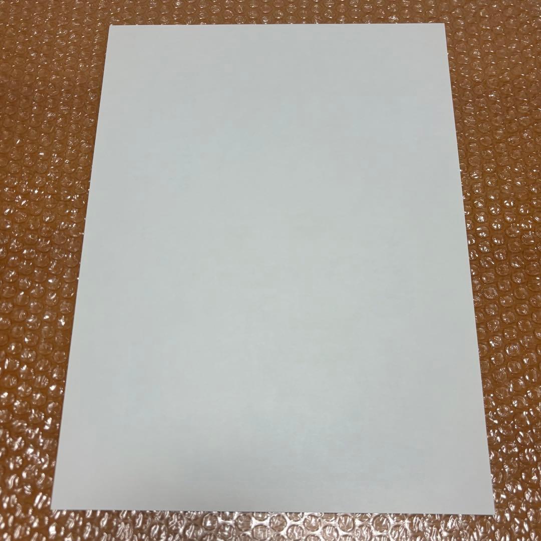 デスノート モノクロ原画6枚＋ステッカー＋封筒付7点セット 複製原稿