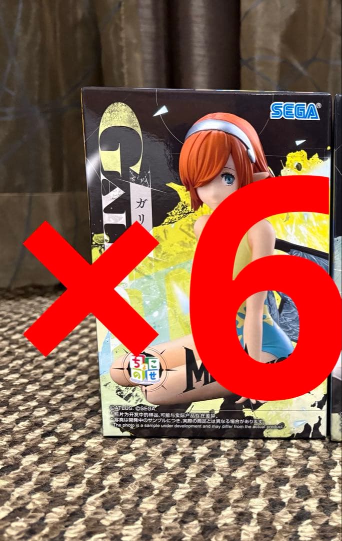 メタファー：リファンタジオ フィギュア ガリカ 6個