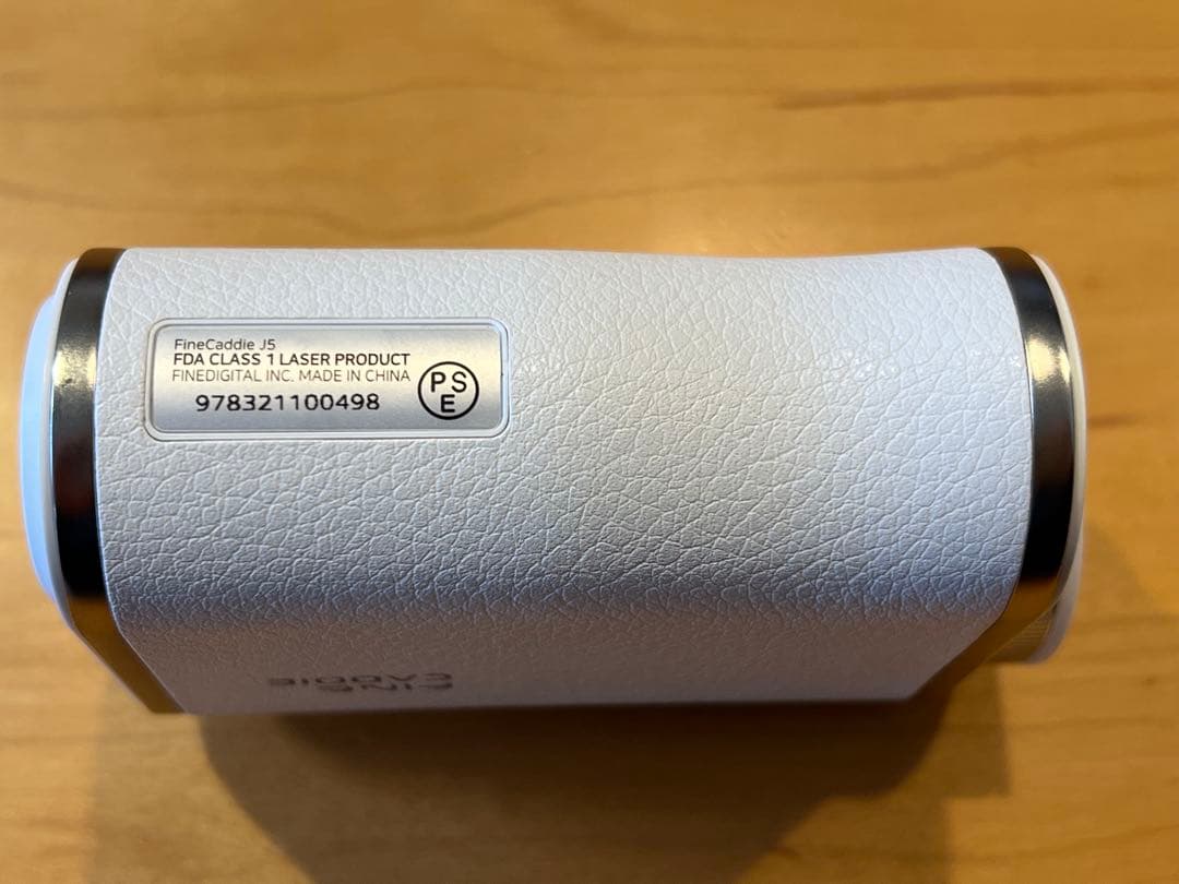 【美品】ファインキャディ J5ミニ　ホワイト　ゴルフ距離計