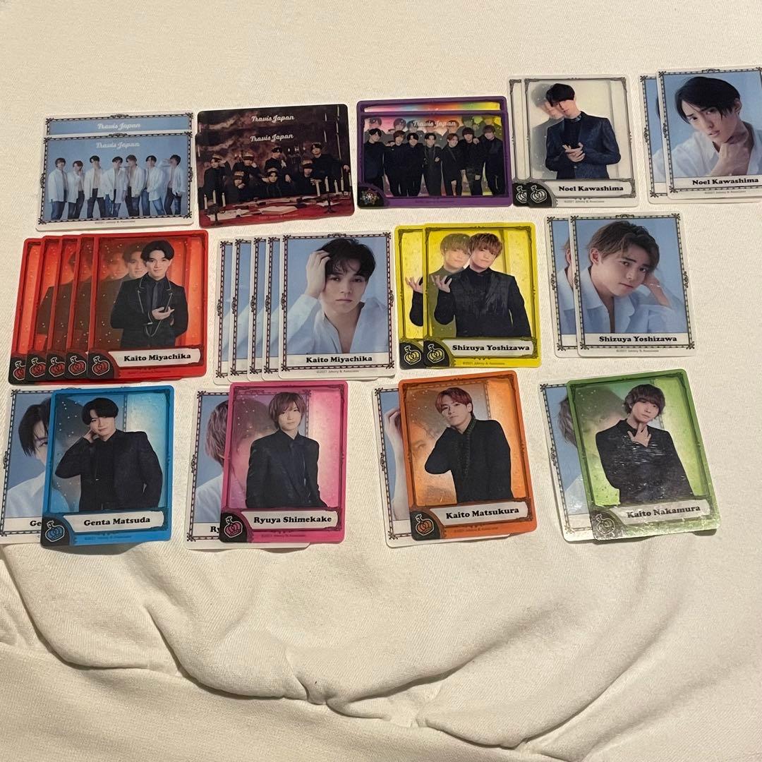 TravisJapan まとめ売り　公式写真　ペンライト　トレカ　デタカ