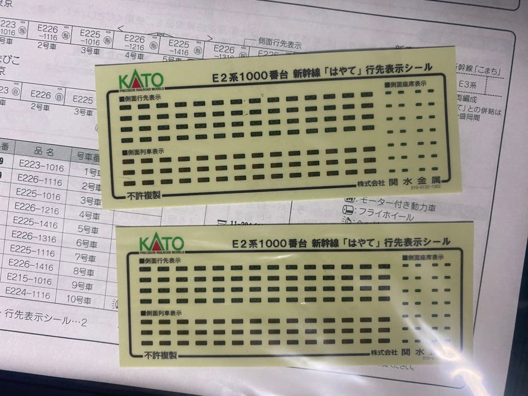 激レア！　KATO 東北新幹線E2系 ご当地Suicaのペンギンラッピング