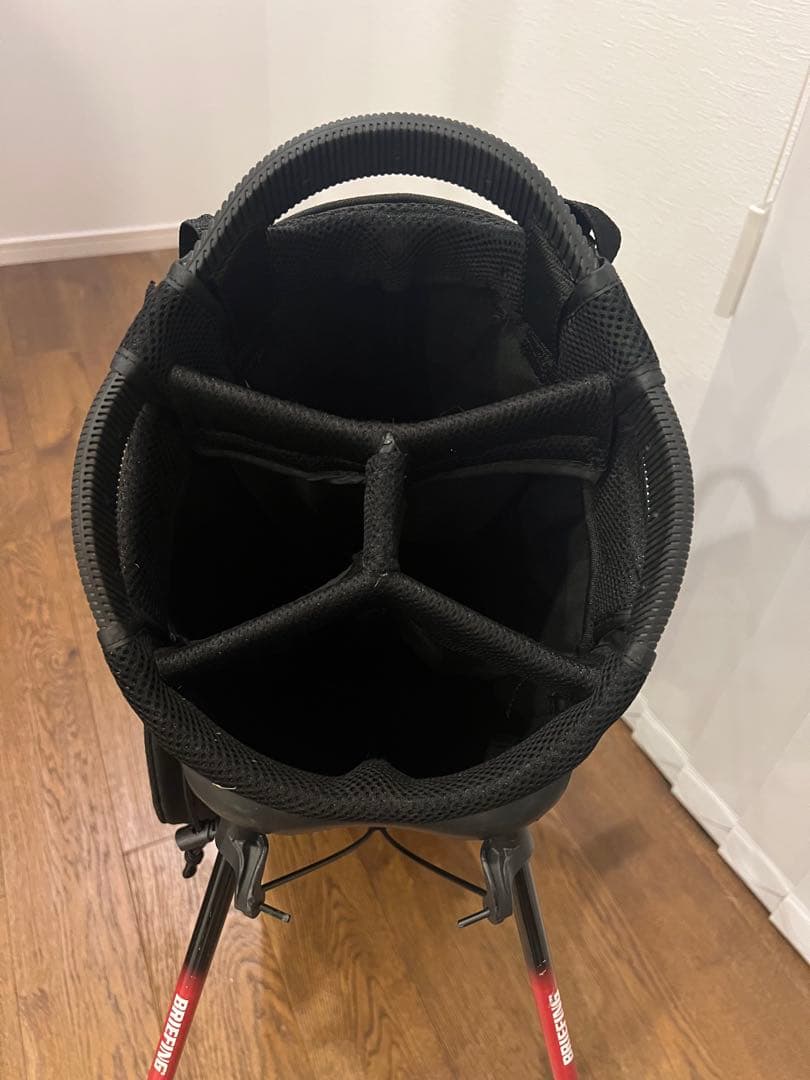 BRIEFING ブラック キャディバッグ CR-4