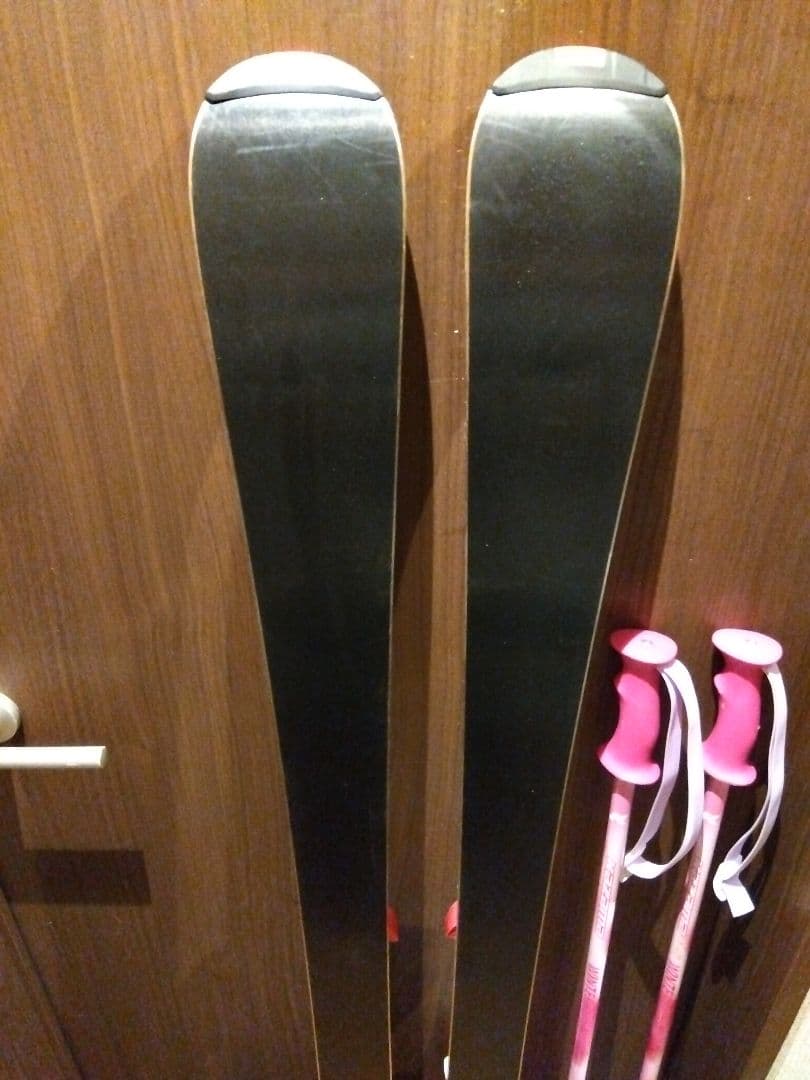 ALL♥KAZAMA/学生・レディース用/スキーセット/メンテ・WAX済み✔