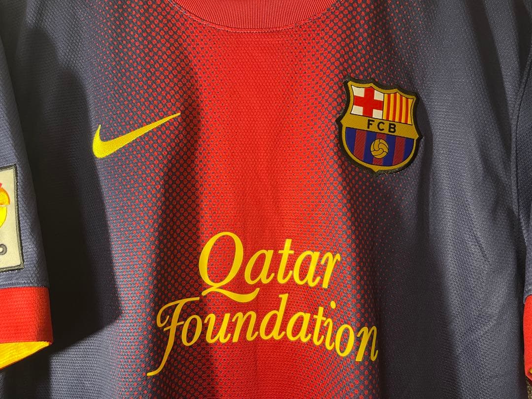 【正規品】バルセロナ　12/13 ホームレプリカ