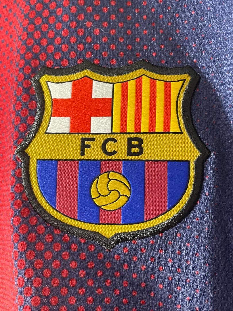 【正規品】バルセロナ　12/13 ホームレプリカ