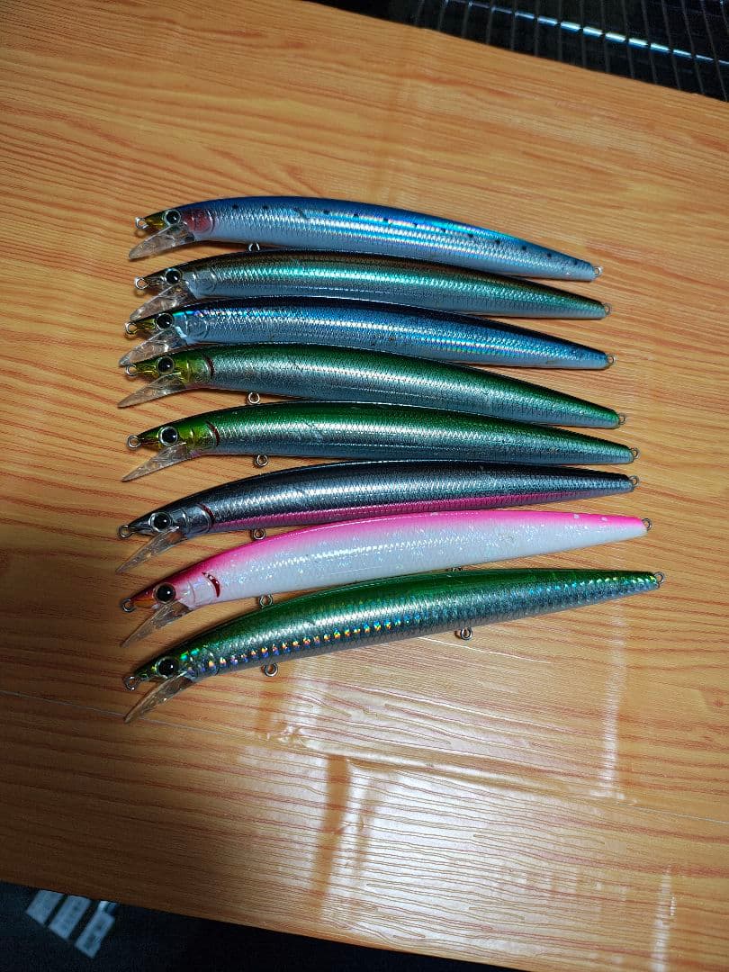 ジャクソン　アスリート17SSV 8個セット海サクラマス