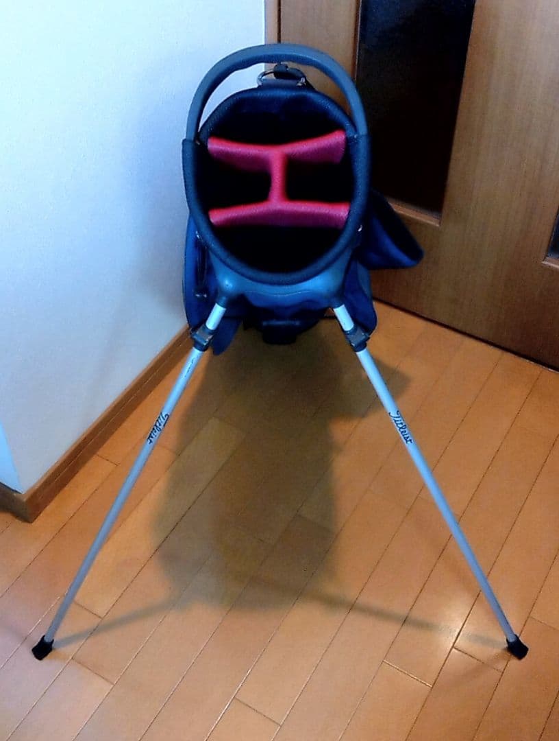 Titleist スタンドバッグ ネイビー カバー付き